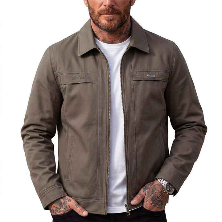 Herren Modische Freizeitjacke Drune