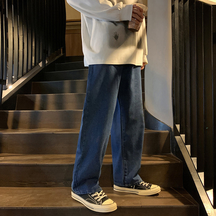 Herren Lässige Baggy-Jeans Drune