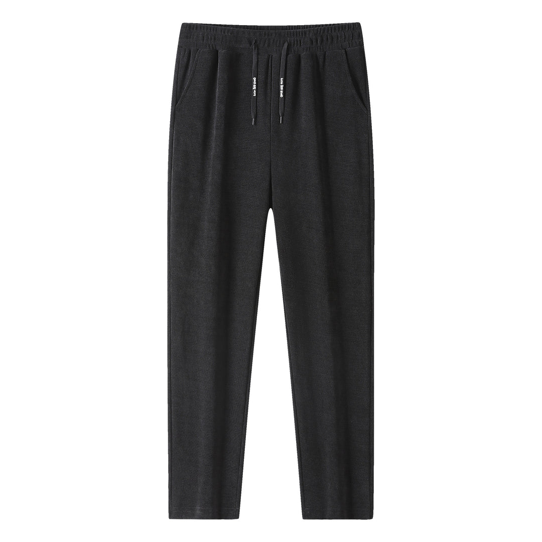 Herren Legere Strick-Jogginghose mit Kordelzug Drune