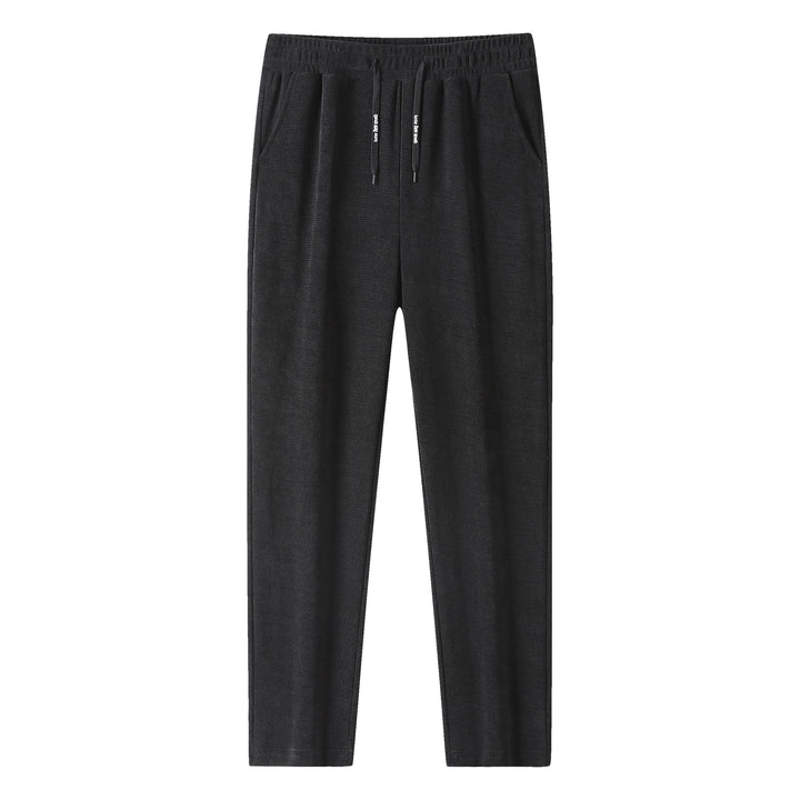 Herren Legere Strick-Jogginghose mit Kordelzug Drune