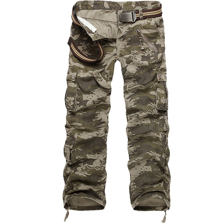 Herren Cargo-Hose mit elastischem Bund und vielseitigen Taschen Drune