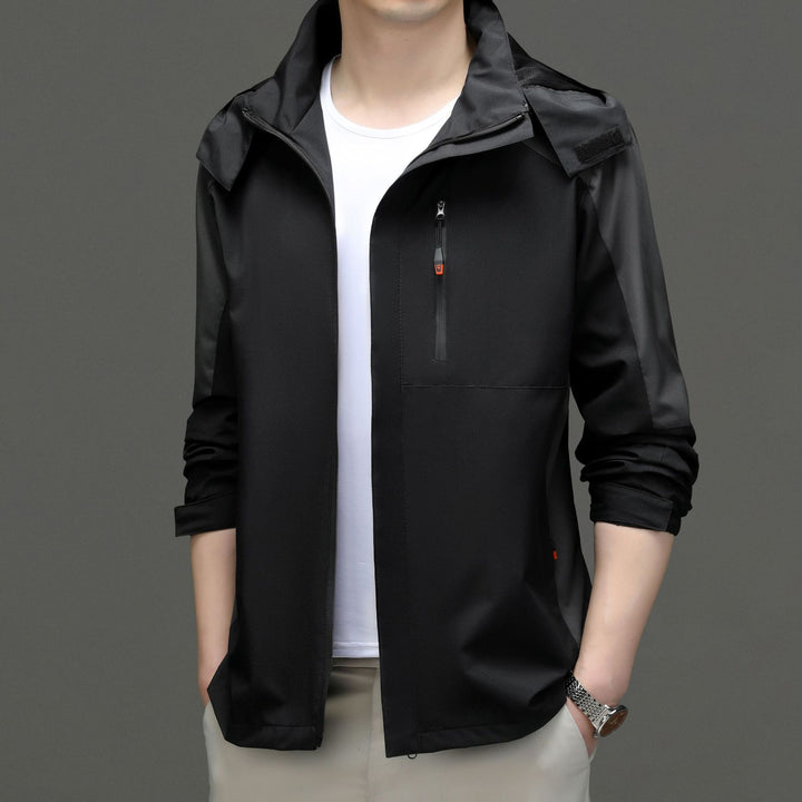 Herren Funktionsjacke mit atmungsaktiver Membran und praktischem Design Drune