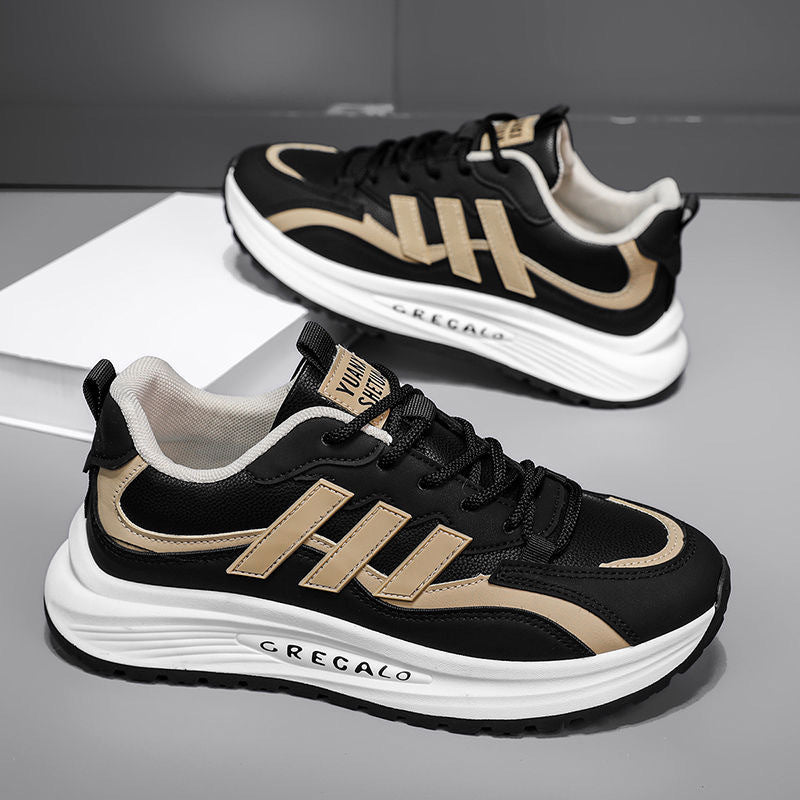 Unisex Chunky Sneaker mit gepolsterter Plattformsohle und atmungsaktivem Mesh Drune