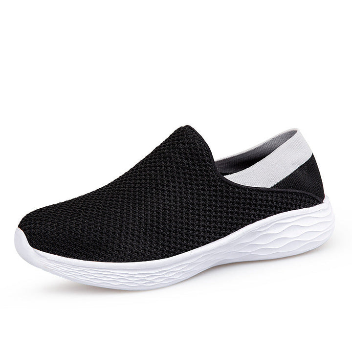 Unisex nan Einstiegs-Komfortschuh mit nahtlosem Strickschaft und dämpfender Leichtschaumsohle Drune
