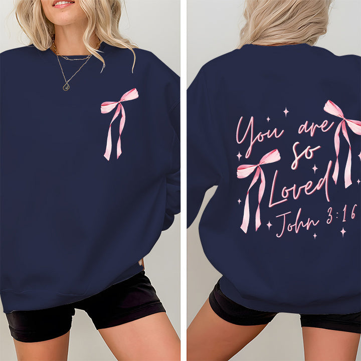Damen Sweatshirt mit einzigartigem Aufdruck und verspieltem Design Drune