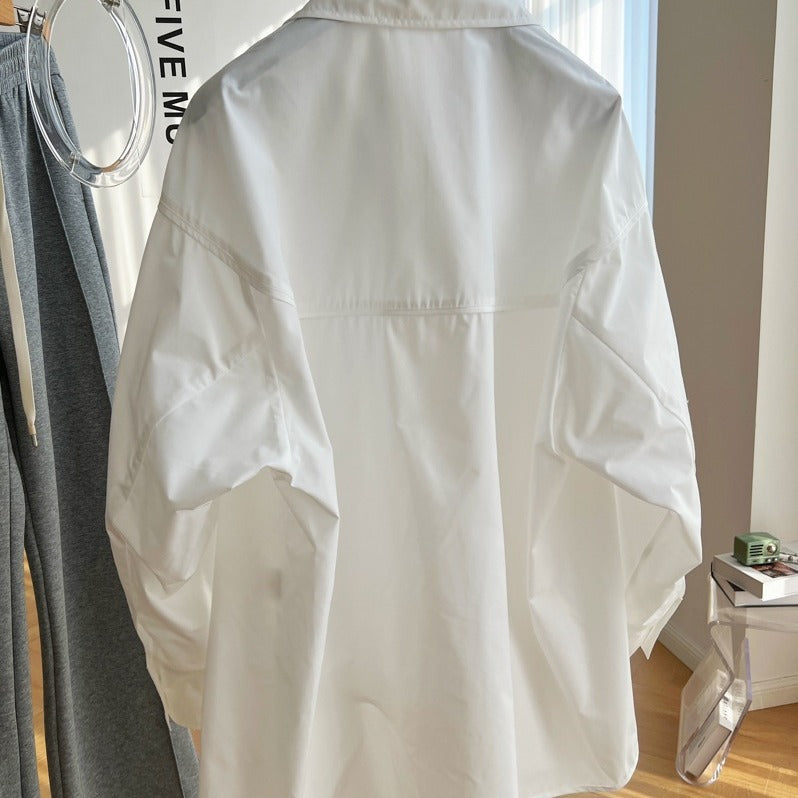 Damen Elegante und luftige Hemdbluse Drune