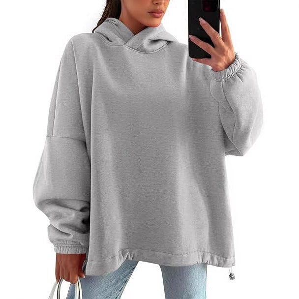 Damen Kapuzenpulli Drune