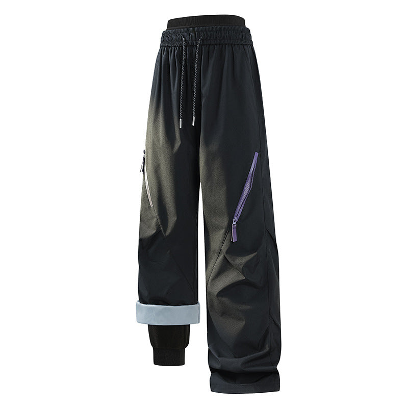 Herren Weite Tech-Cargo-Jogginghose Drune