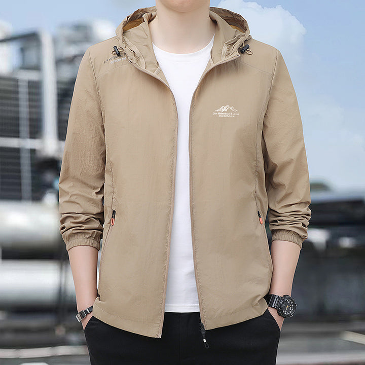Herren Leichte Windjacke Drune