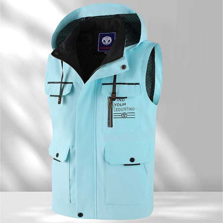 Herren Multifunktionale Outdoor-Weste Drune 1788242095