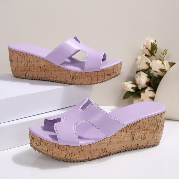 Damen Wedge-Sandaletten mit elegantem Kork-Design Drune