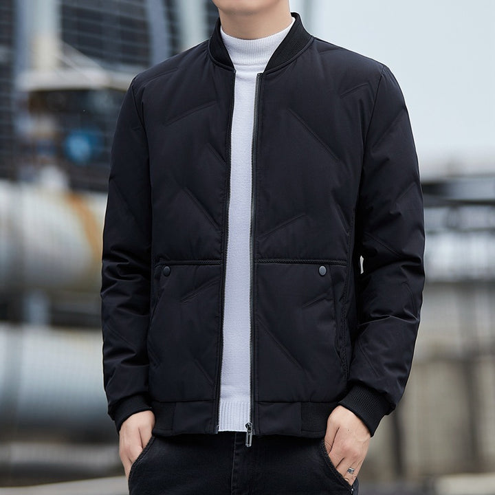 Herren Wattierte Blousonjacke mit Stehkragen Drune