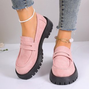 Damen Loafer mit modischem Bund und rutschfester Sohle Drune