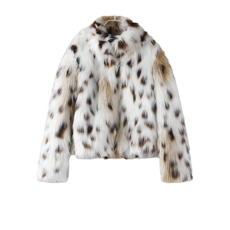 Damen Kunstpelzjacke Drune