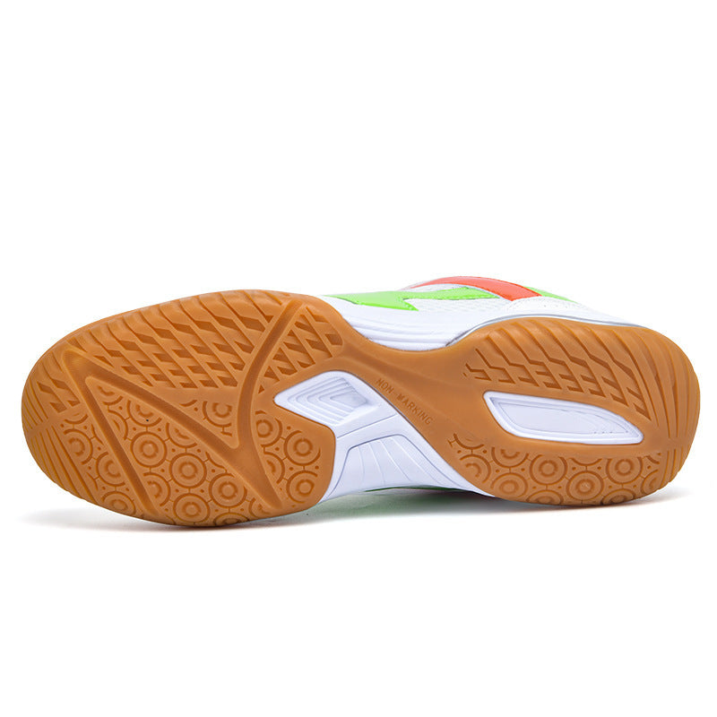 Unisex nan atmungsaktiver Hallensneaker mit rutschfester Gummilaufsohle und stoßabsorbierender EVA-Zwischensohle Drune