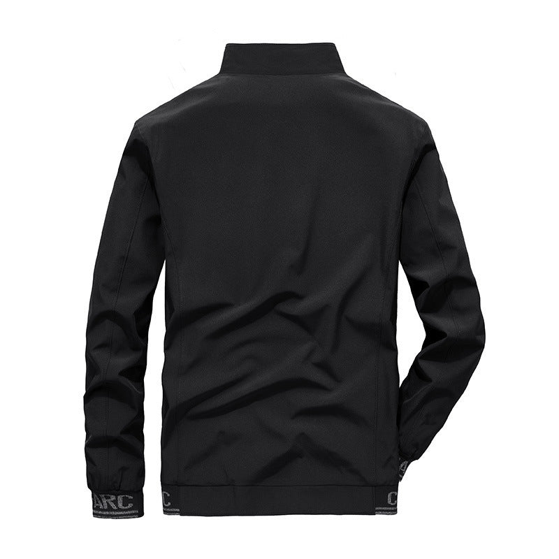Herren Performance-Softshelljacke mit wärmender Fleecefutter, wind- und wasserabweisender Membran und reflektierenden Akzenten Drune