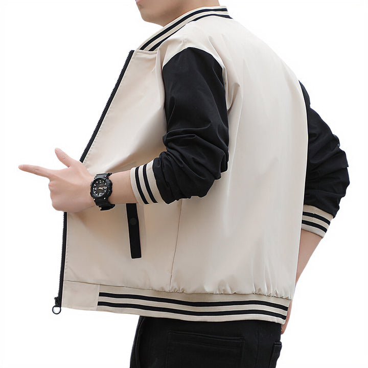 Herren Sportliche Übergangsjacke mit hohem Stehkragen Drune 1788241839