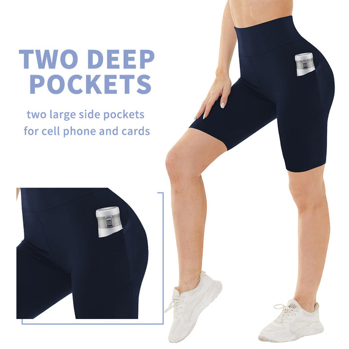Damen High-Performance Sportshorts mit praktischen Seitentaschen Drune