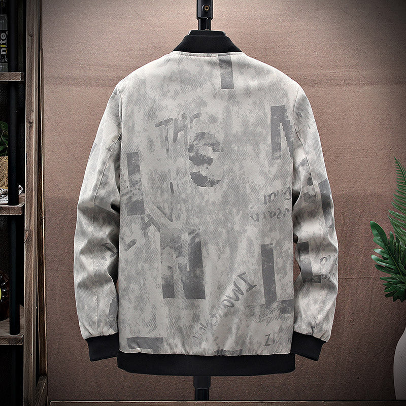 Herren Stylische Bomberjacke mit exklusiven Details Drune