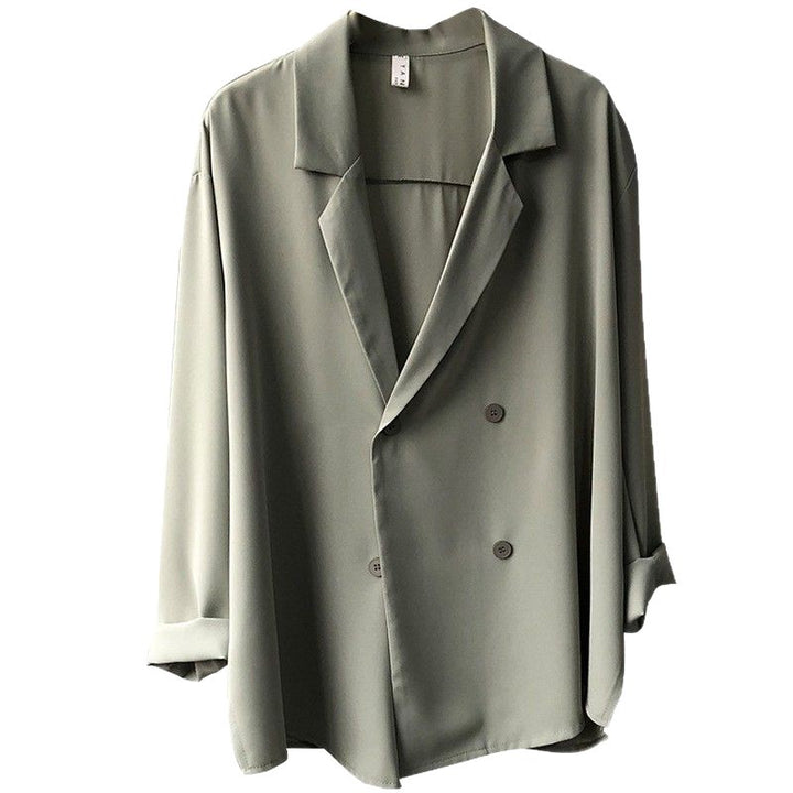 Damen elegantes Blazer-Set mit modischer Shorts Drune