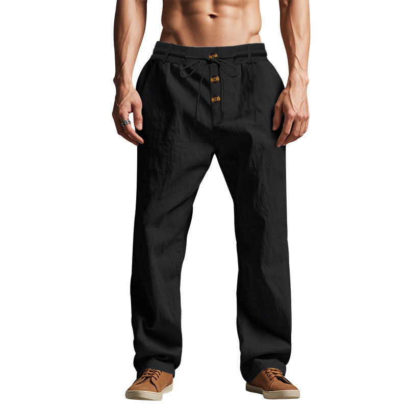 Herren Bequeme und luftige Freizeithose mit weitem Schnitt Drune