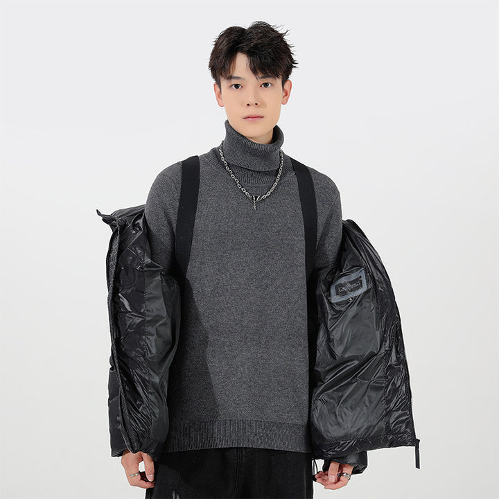 Unisex Wattierte Kapuzenjacke mit Thermo-Isolierung und verstellbarem Saum Drune