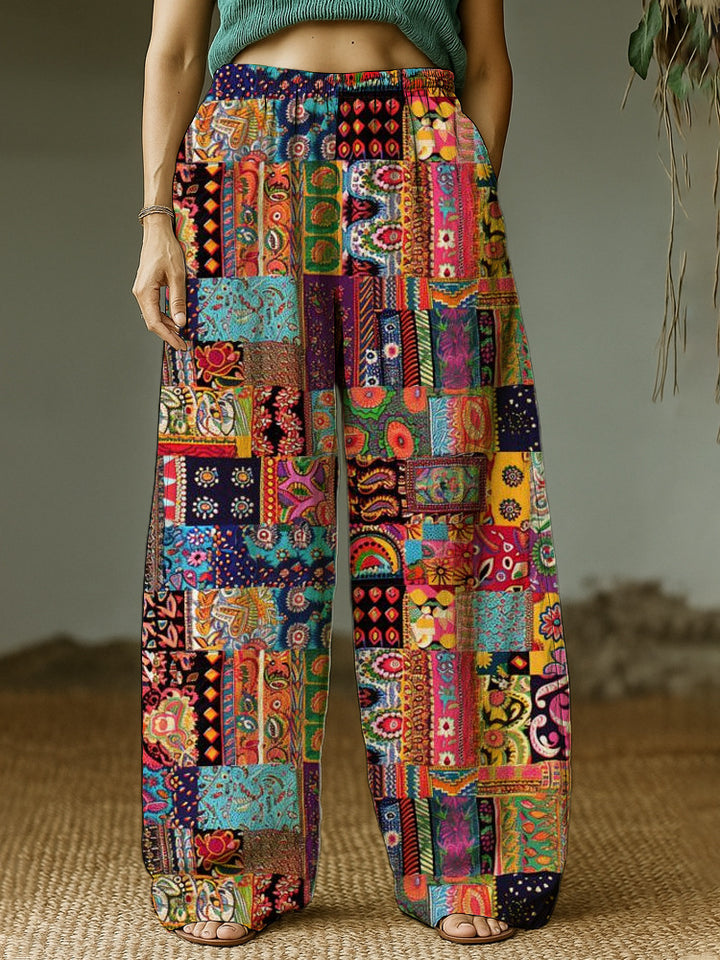 Damen Weite Inspiration Palazzohose Drune