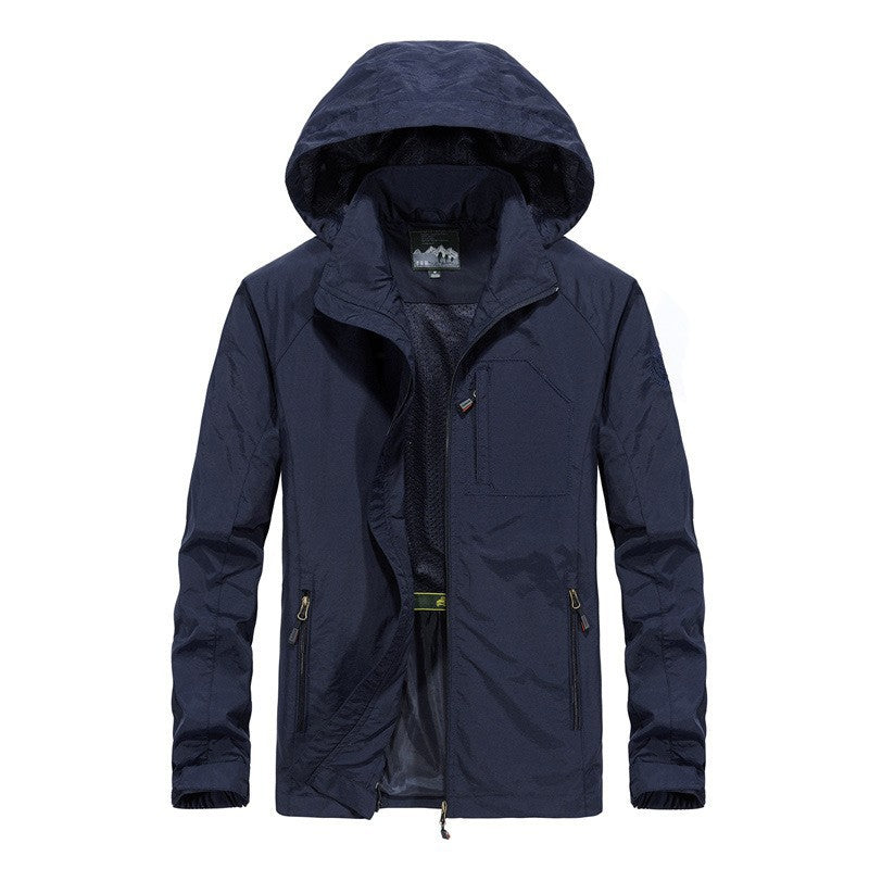 Herren Leichte Outdoor-Jacke Drune