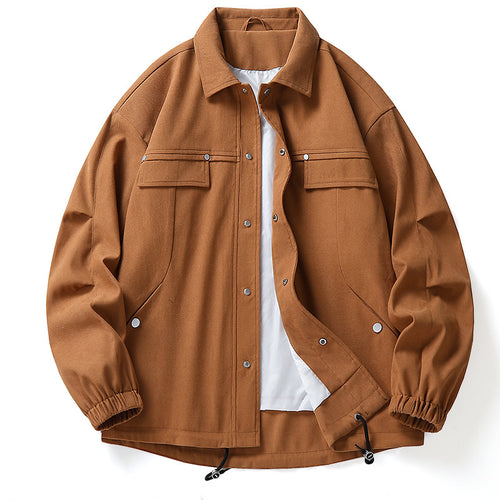 Herren Lässige Flanelljacke Drune