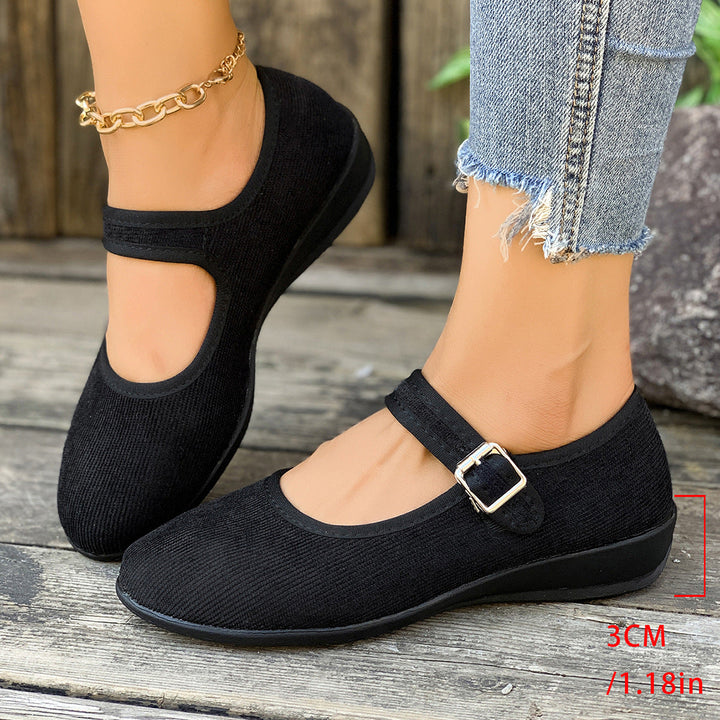 Damen Elegante und komfortable Mary Jane Schuhe Drune