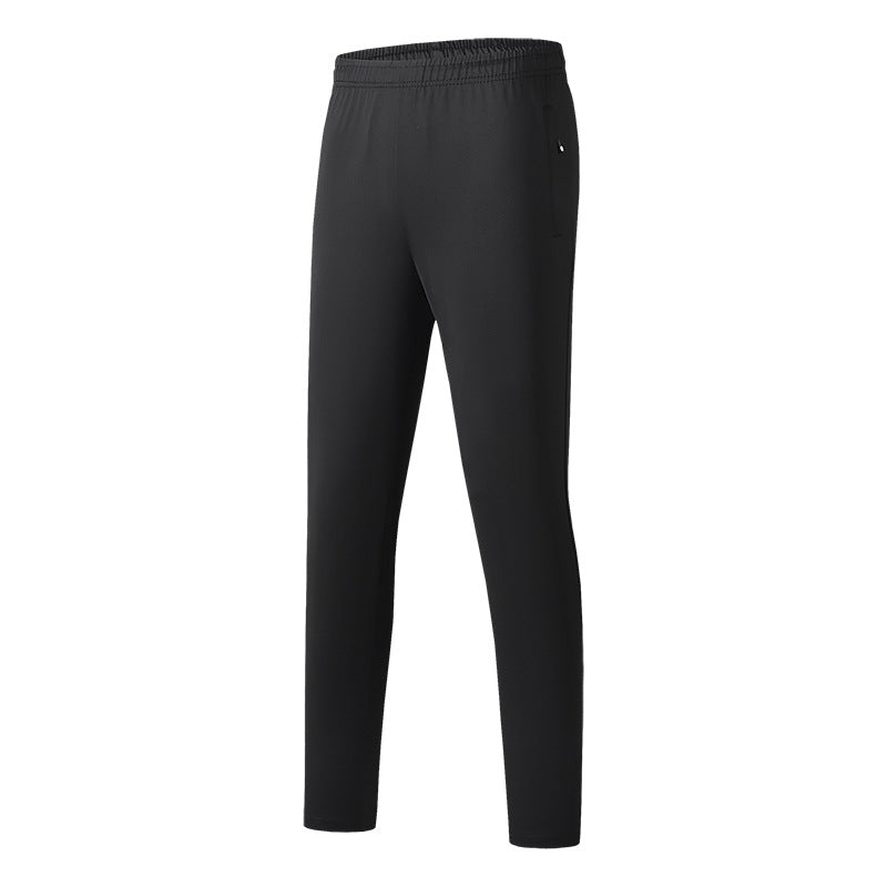 Herren Slim-Fit Sportive Jogginghose mit elastischem Bund und Reißverschlusstaschen Drune