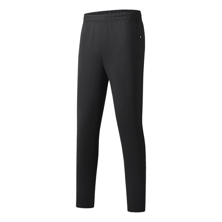 Herren Slim-Fit Sportive Jogginghose mit elastischem Bund und Reißverschlusstaschen Drune