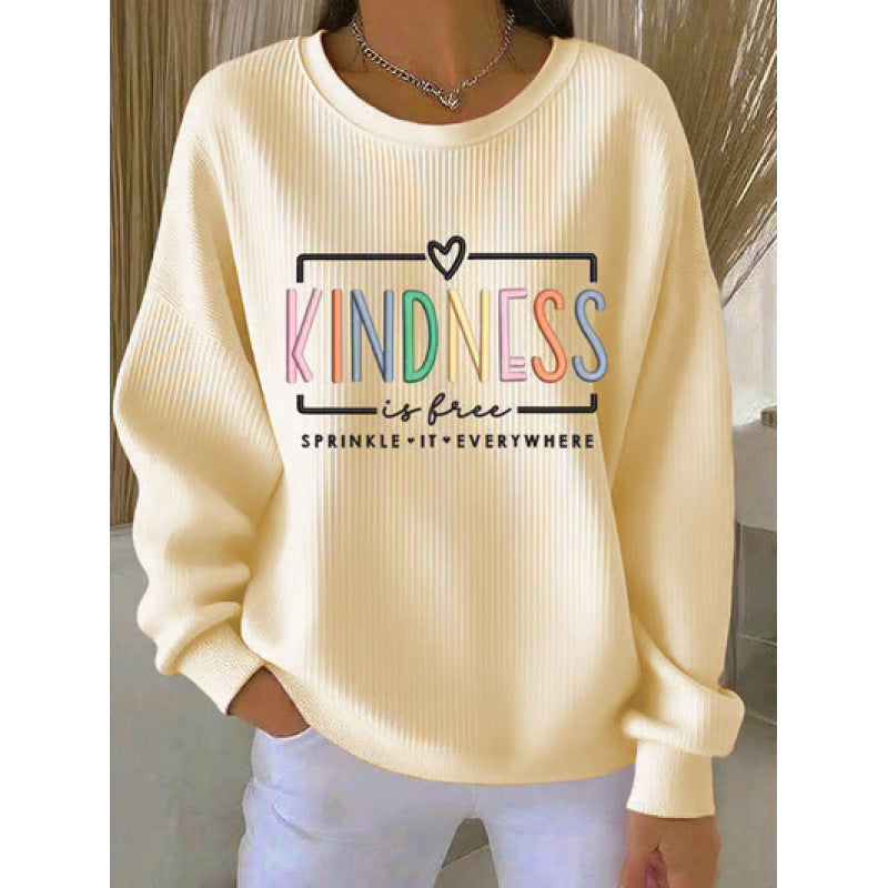 Damen Gemütlicher Sweatpullover mit einzigartigem Design Drune