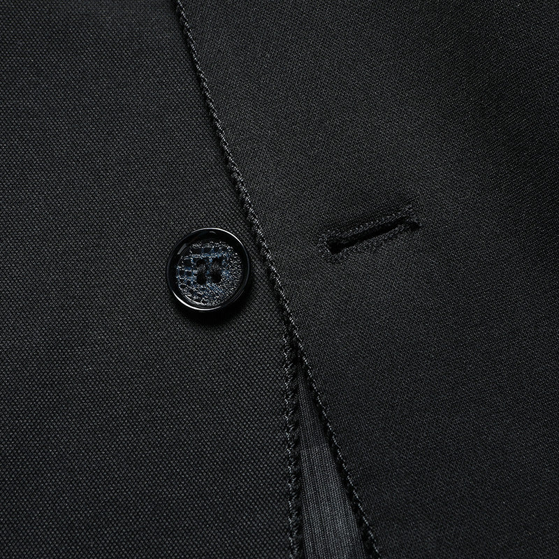 Herren Slim-Fit Sakko mit aufgesetzten Taschen und minimalistischem Revers Drune