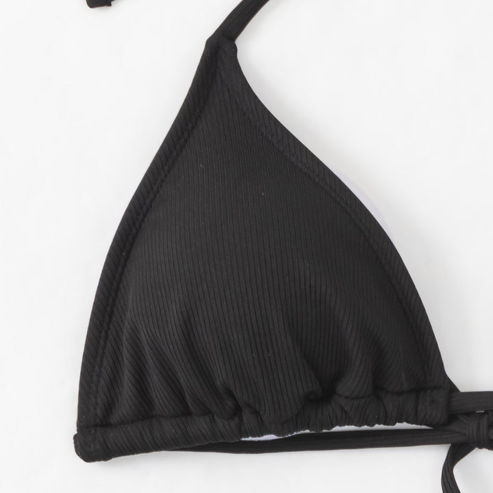 Damen Triangel-Bikini mit verstellbaren Trägern und figurformenden Elementen Drune