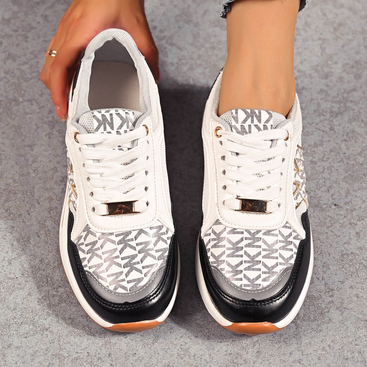 Damen modische Lauf-Sneaker mit atmungsaktivem Mesh und stylishem Design Drune