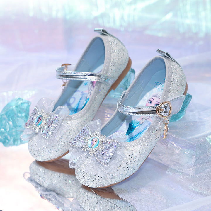 Mädchen Glitzernde Ballerina mit dekorativer Schleifenapplikation Drune