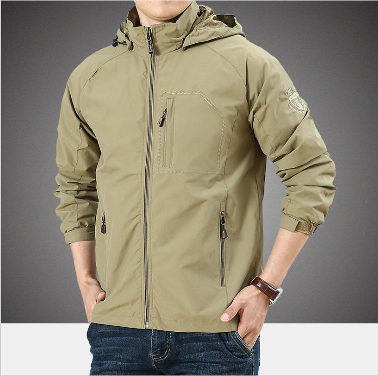 Herren Funktionale Übergangsjacke mit praktischen Taschen Drune