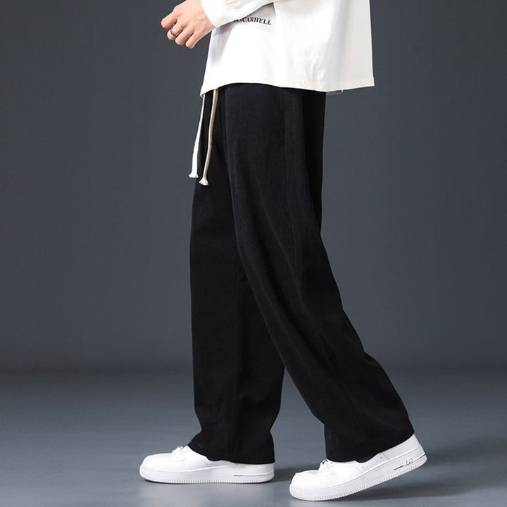 Herren Bequeme Relaxed Fit Hose