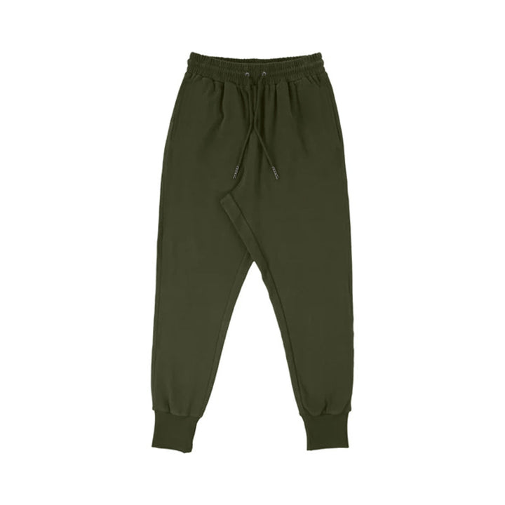 Unisex nan Jogginghose mit tiefem Schritt, elastischem Tunnelzugbund und gerippten Bündchen Drune