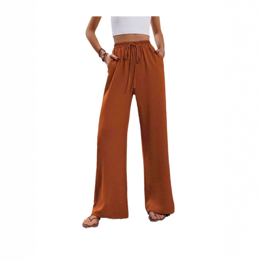 Damen weite Palazzo-Hosen Drune