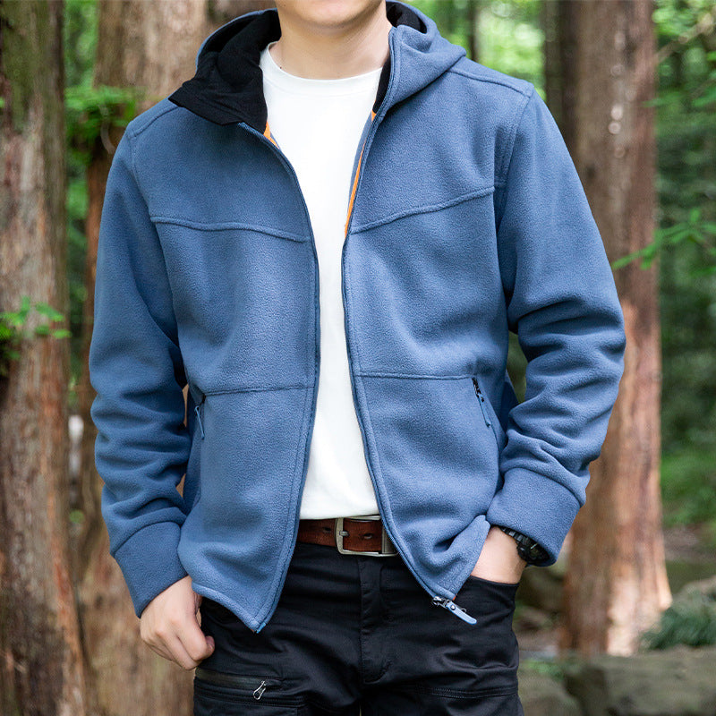 Herren Fleecejacke mit praktischen Taschen Drune