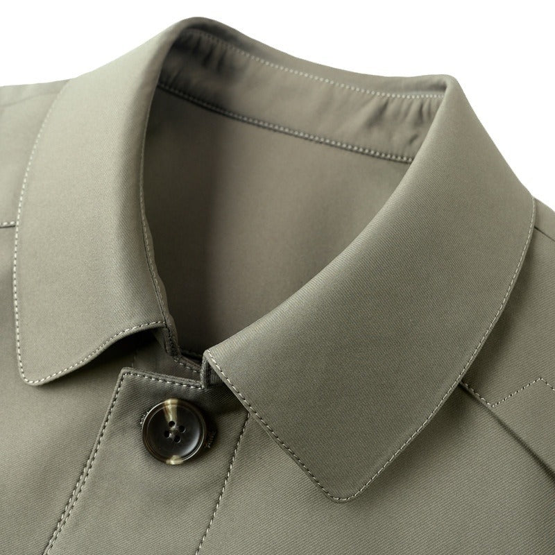 Herren elegante Übergangsjacke mit modernem Design und funktionalen Taschen Drune