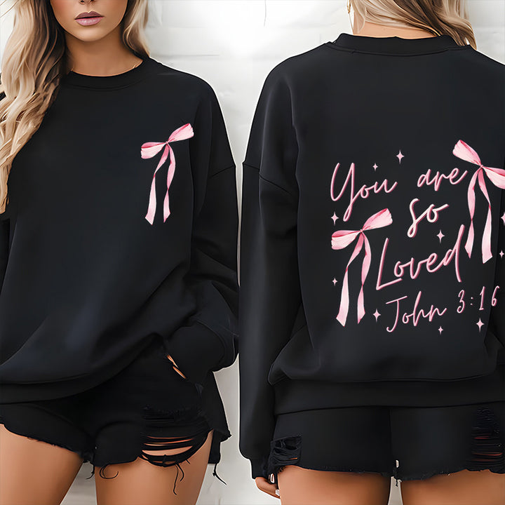 Damen Sweatshirt mit einzigartigem Aufdruck und verspieltem Design Drune