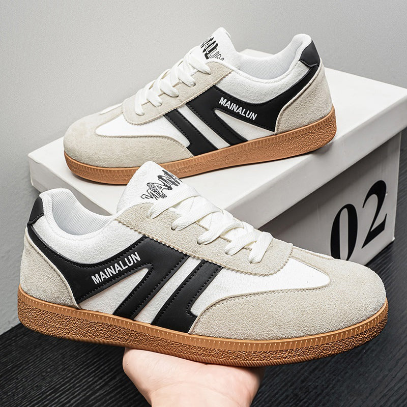Herren Sportliche Velours Sneaker Drune