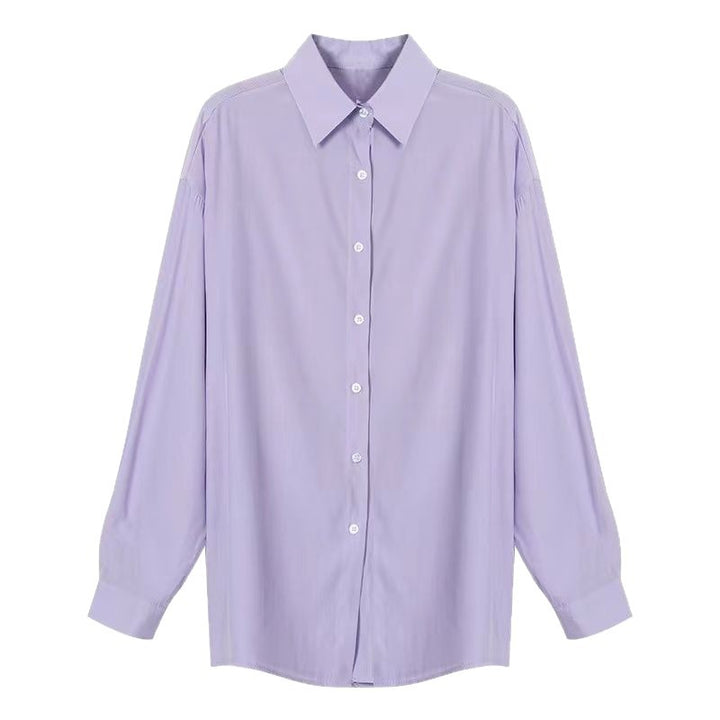 Damen Locker geschnittene Bluse Drune