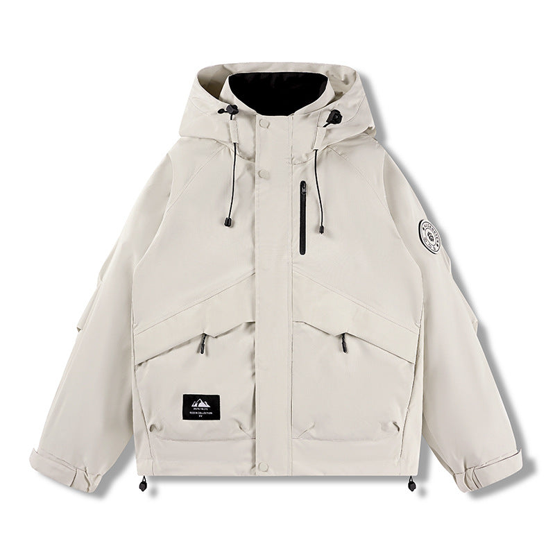Herren Wasserabweisende Outdoor-Jacke Drune