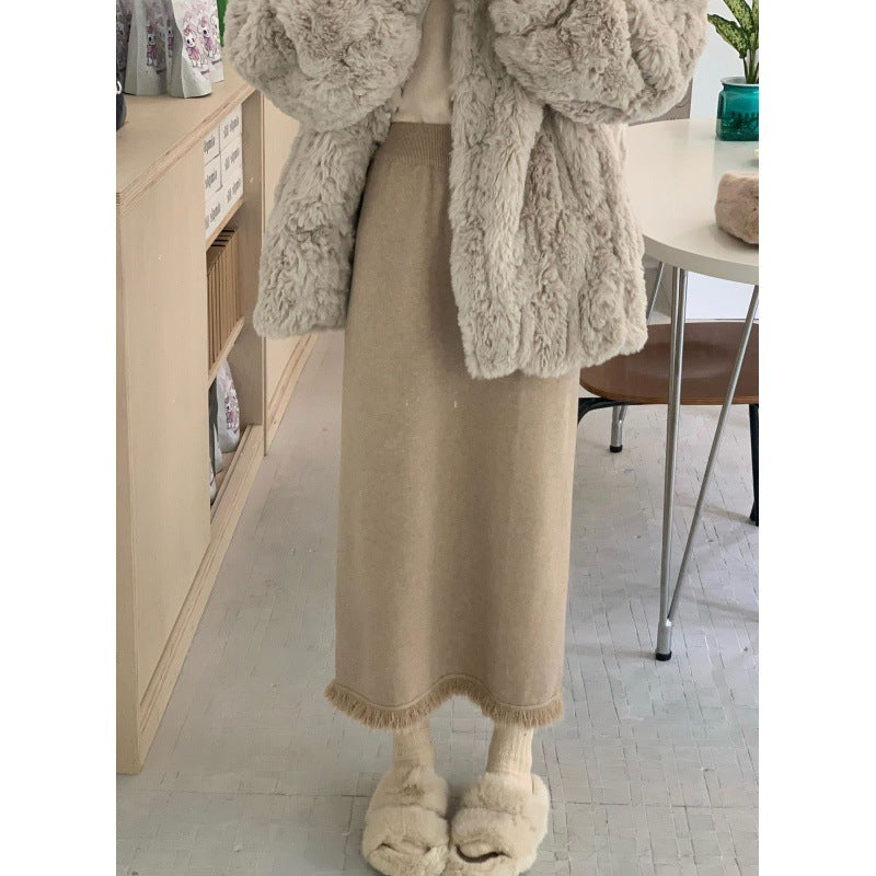 Damen Flauschige Hausschuhe mit weichem Futter Drune