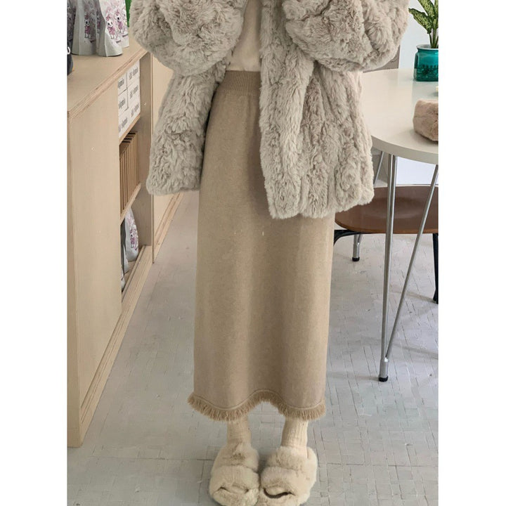 Damen Flauschige Hausschuhe mit weichem Futter Drune