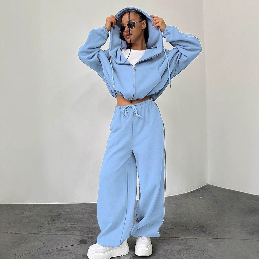 Damen Oversize Hoodie-Set Drune